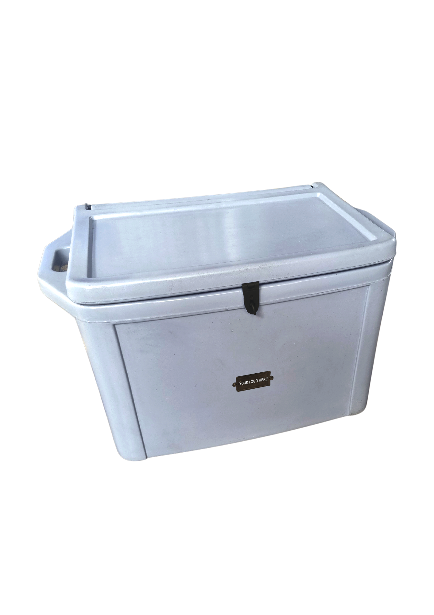 75L Cooler Box-Understated metal badge with your logo on one side. Incl. Bottle Opener