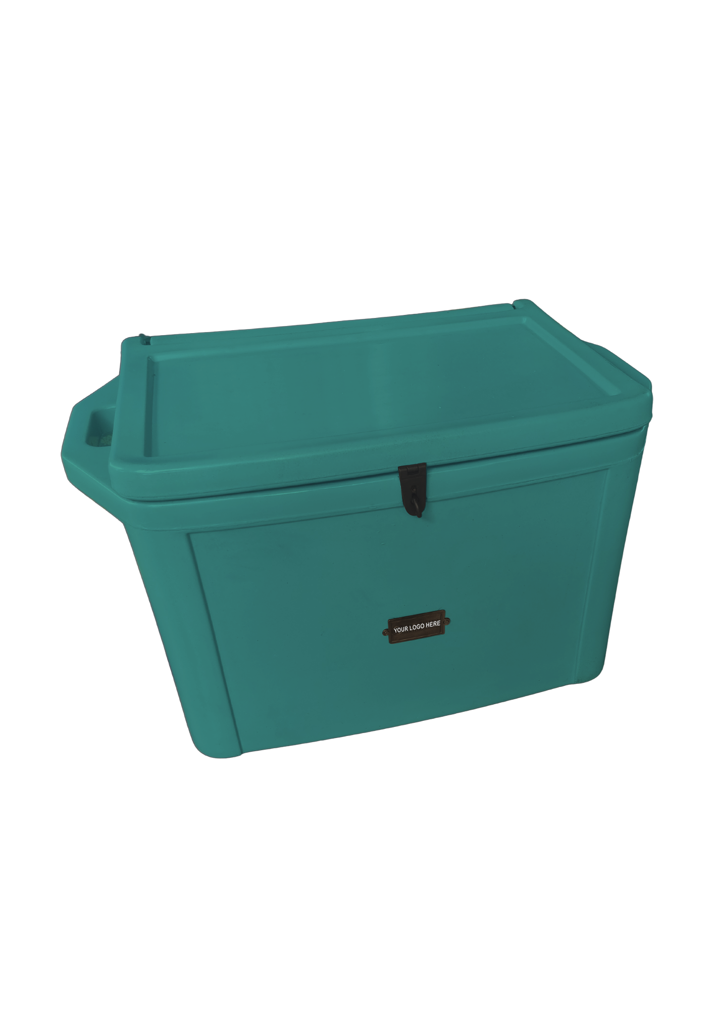 75L Cooler Box-Understated metal badge with your logo on one side. Incl. Bottle Opener