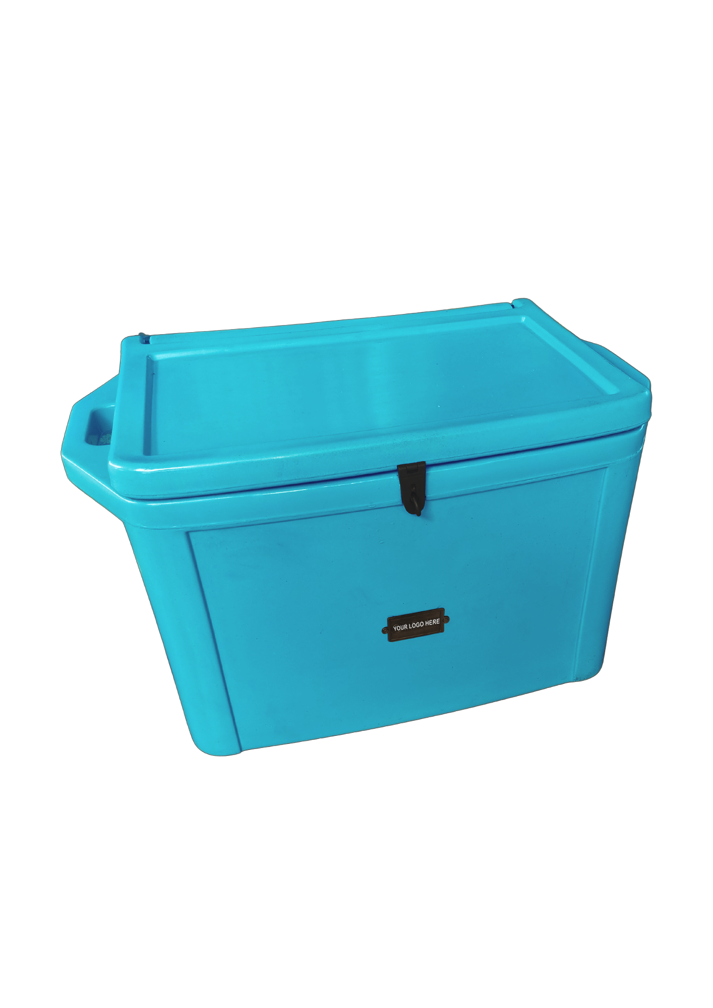 75L Cooler Box-Understated metal badge with your logo on one side. Incl. Bottle Opener