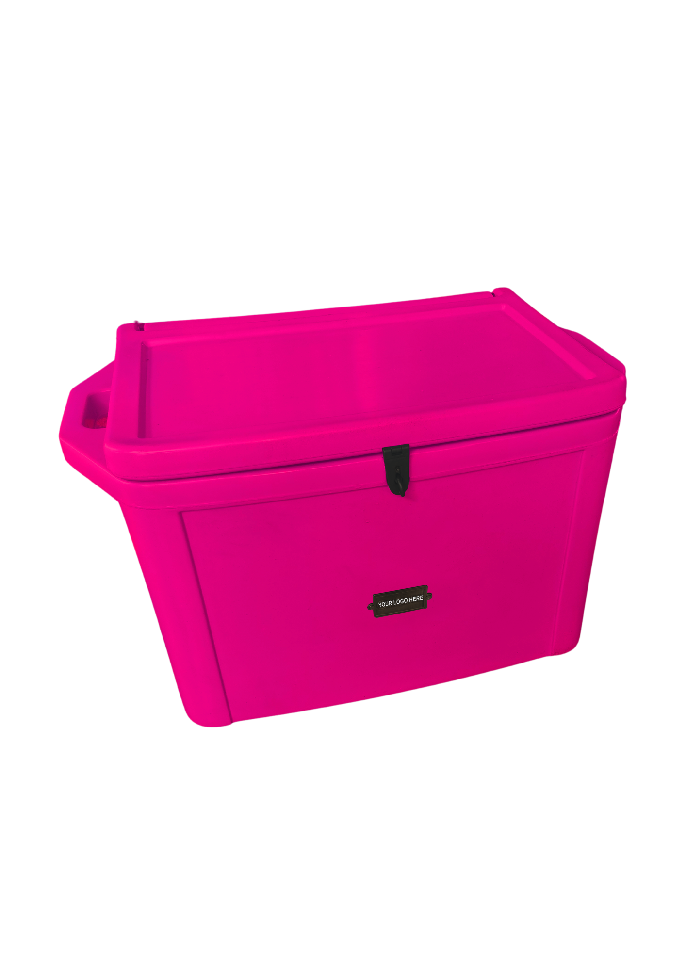 75L Cooler Box-Understated metal badge with your logo on one side. Incl. Bottle Opener