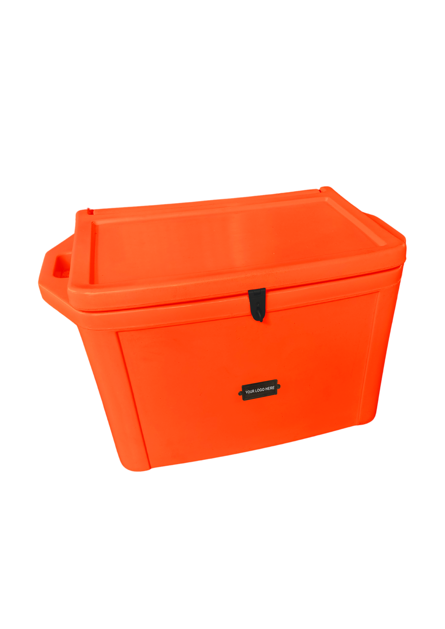 75L Cooler Box-Understated metal badge with your logo on one side. Incl. Bottle Opener